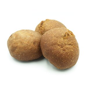 Булочки тёмные «Бутербродные» на закваске