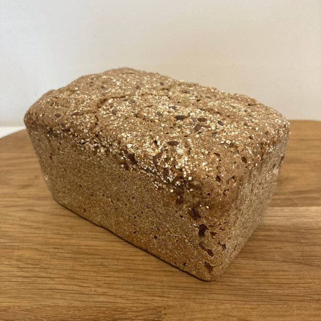 Хлеб «Ржаной со льном» на закваске