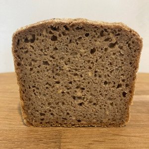 Хлеб «Ржаной со льном» на закваске
