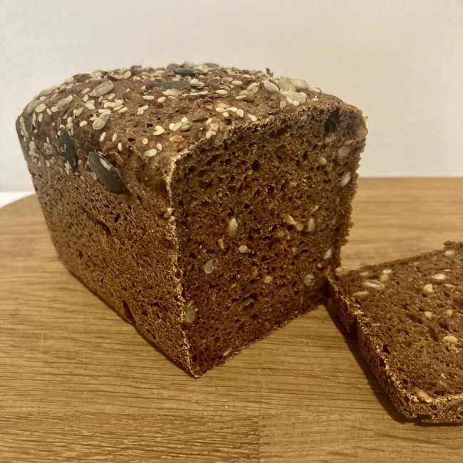 Хлеб «Солодовый» на закваске (ржаной тёмный)