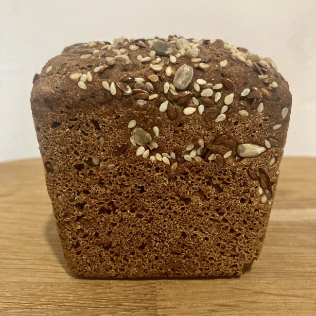 Хлеб «Солодовый» на закваске (ржаной тёмный)