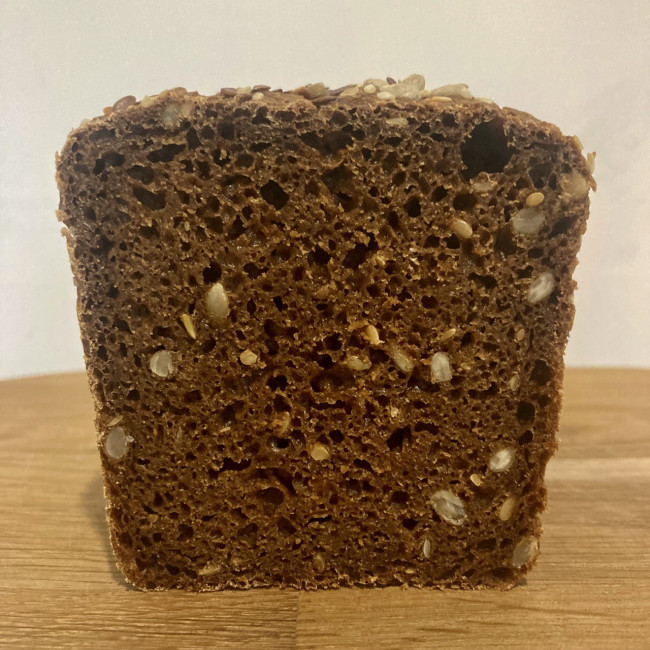 Хлеб «Солодовый» на закваске (ржаной тёмный)