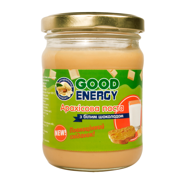Арахисовая паста высшего сорта Good Energy 460г