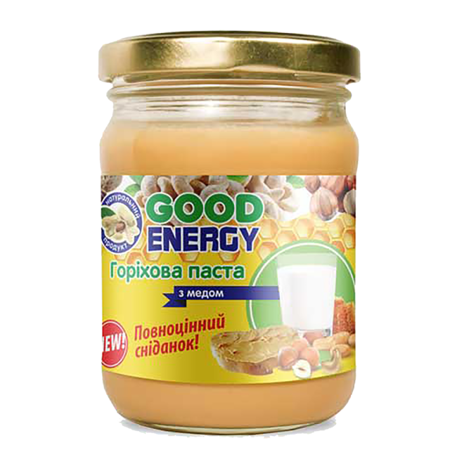 Арахисовая паста высшего сорта Good Energy 460г