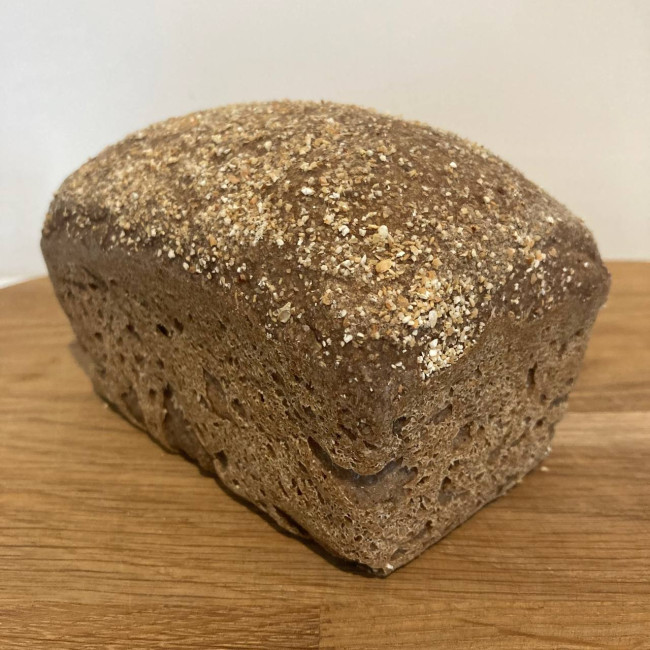 Безглютеновый хлеб из зелёной гречки на закваске