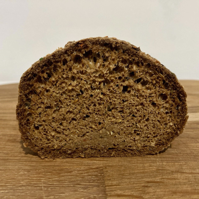 Безглютеновый хлеб из льняной муки Безглютеновый хлеб из льняной муки