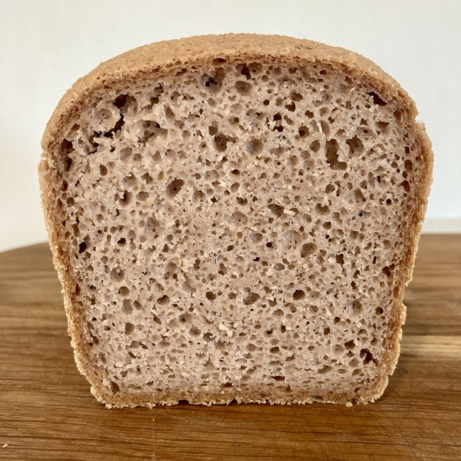 Безглютеновый хлеб светлый, овсяно-гречневый